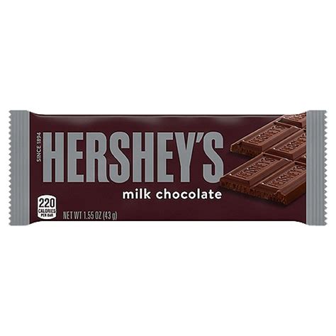 hershey's milk chocolate 1.55 oz